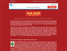 Tablet Screenshot of dandare.org.uk